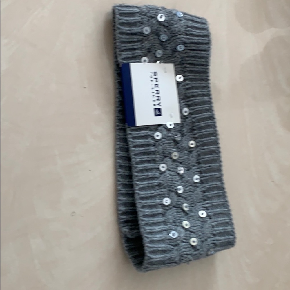 Beautiful jeweled wool headband